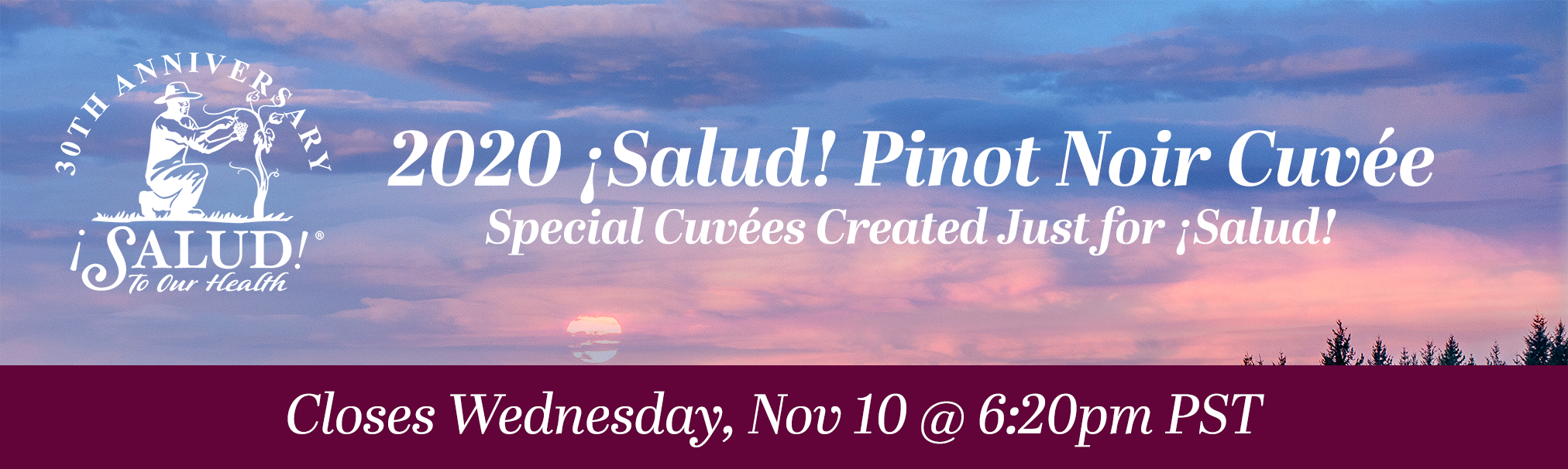 2020 ¡Salud! Pinot Noir Cuvée | Oregon Wine, Willamette Valley