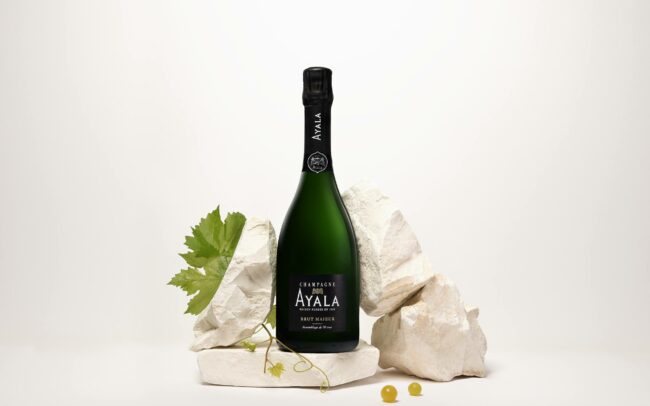 Bottle of Ayala Champagne